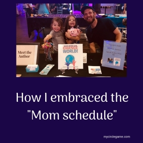 How I embraced the _Mom schedule_ (1)